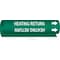 Brady Pipe Marker, Heating Return, 5823-O 5823-O - alternate 1