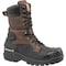 Carhartt Men's CMC1259, Miner Boot, Composite Toe, 10 in Height, Black/Brown, 9 CMC1259 9 M - alternate 1