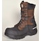 Carhartt Men's CMC1259, Miner Boot, Composite Toe, 10 in Height, Black/Brown, 9 CMC1259 9 M - alternate 4