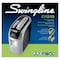 Swingline Paper Shredder, Cross-Cut, 5 gal., Blk/Slv, Throat Width: 9" 1757390F - alternate 2