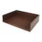 Victor Stacking Letter Tray, Brown, Brown, 13.2" W, 3.1" H, 10.6" D B1154 - alternate 1