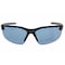 Edge Eyewear Zorge G2, Safety Glasses, Anti-Scratch, Light Blue Lens, Black Frame, Half-Frame DZ113-G2 - alternate 3