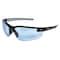 Edge Eyewear Zorge G2, Safety Glasses, Anti-Scratch, Light Blue Lens, Black Frame, Half-Frame DZ113-G2 - alternate 1