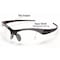 Edge Eyewear Sharp Edge Vapor Shield, Safety Glasses, Anti-Fog & Anti-Scratch, Clear Lens, Black Frame SSE611-TT - alternate 2
