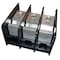 Mersen Power Distribution Block, Open, 3 Pole, 380 A Copper, 1,000 V AC/DC, Screw MPDB67493 - alternate 1