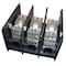 Mersen Power Distribution Block, Open, 3 Pole, 350 A Copper, 1,000 V AC/DC, Screw MPDB67513 - alternate 1