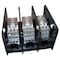 Mersen Power Distribution Block, Open, 3 Pole, 310 A Copper, 1,000 V AC/DC, Screw MPDB67663 - alternate 1