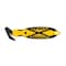 Klever Hook-Style Safety Cutter, 7 in Length, Fixed Steel Blade, Rubberized Oval Handle, Yellow KCJ-XC-30Y - alternate 1
