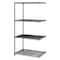 Safco Wire Shelving, 24"D x 36"W, Black 5289BL - alternate 1