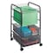 Safco Onyx Mesh Open File, w/Drawers 5215BL - alternate 1
