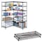 Safco Wire Shelving, 24"D x 36"W, Black, Depth: 24" 5290BL - alternate 1