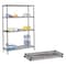 Safco Wire Shelving, 18"D x 48"W, Black 5242BL - alternate 1