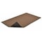 Notrax Entrance Mat, Polypropylene, 3/8 in Thick, Brown, 3 ft W x 4 ft L 167S0034BR - alternate 3