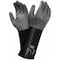 Ansell AlphaTec Chemical Resistant Gloves, Butyl, 14 in L, 14 mil, Black, 7, 1 PR 38-514 - alternate 2