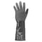 Ansell AlphaTec Chemical Resistant Gloves, Butyl, 14 in L, 14 mil, Black, 7, 1 PR 38-514 - alternate 1