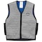 Ergodyne Evaporative Cooling Vest, Nylon, Evaporative, Up to 4 hr Max Cooling Time, Zipper Closure, Gray 6665 - alternate 1