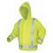 Mcr Safety Hi-Vis Rain Jacket, Polyurethane, Class 3 Lime, L 500RJHL - alternate 1