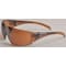 Carhartt Billings, Safety Glasses, Anti-Scratch, Amber Lens, Brown Frame, Frameless CH118S - alternate 2