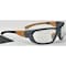 Carhartt Safety Glasses, Wraparound Clear Polycarbonate Lens, Scratch-Resistant CHB210D - alternate 2