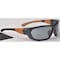 Carhartt Carbondale, Safety Glasses, Anti-Scratch, Gray Lens, Black, Tan Frame, Full-Frame CHB220D - alternate 2