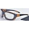 Carhartt Carthage, Safety Glasses, Anti-Fog, Anti-Static & Anti-Scratch, Clear Lens, Black, Tan Frame CHB410DTP - alternate 5