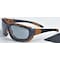 Carhartt Carthage, Safety Glasses, Anti-Fog, Anti-Static & Anti-Scratch, Gray Lens, Black, Tan Frame CHB420DTP - alternate 2