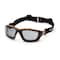 Carhartt Carthage, Safety Glasses, Anti-Fog, Anti-Static & Anti-Scratch, Gray Lens, Black, Tan Frame CHB420DTP - alternate 1