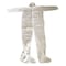 Condor Hooded Disposable Coveralls, L, White, polypropylene, zipper 26W774 - alternate 1