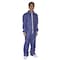 Condor Collared Disposable Coveralls, M, Blue, polypropylene, zipper 26W815 - alternate 2