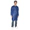 Zoro Select Condor Disposable Lab Coat, Polypropylene, Snaps Closure, Blue, S, 25 PK 26W850 - alternate 2