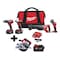 Milwaukee Tool M18 Cordless LI-ION 4-Tool Combo Kit + M18 6-1/2" Circular Saw + M18 XC5.0 Battery 2696-24, 2630-20, 48-11-1850 - alternate 1