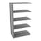 Tennsco Boltless Shelving, 24"D x 42"W x 76"H, 5 Shelves, Steel CA247642-MGY - alternate 1