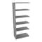 Tennsco Boltless Shelving, 24"D x 48"W x 76"H, 5 Shelves, Steel, Width: 48" CA247648-MGY - alternate 1