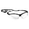 Kleenguard V30 Nemesis Small, Safety Glasses, Uncoated, Clear Lens, Black Frame, Half-Frame 38474 - alternate 1
