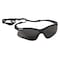 Kleenguard V30 Nemesis Small, Safety Glasses, Anti-Scratch, Gray Lens, Black Frame, Half-Frame 38476 - alternate 1