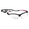 Kleenguard V30 Nemesis Small, Safety Glasses, Anti-Fog & Anti-Scratch, Clear Lens, Black Frame, Half-Frame 38478 - alternate 1