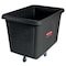 Rubbermaid Commercial Cube Truck, 3/4 cu. yd., 600 lb. Cap, Black FG461900BLA - alternate 1