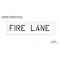 Rae Pavement Stencil, Message, Fire Lane, 6 in Character Height, Highway Gothic Font, Polyethylene STL-116-70631 - alternate 2
