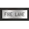 Rae Pavement Stencil, Message, Fire Lane, 4 in Character Height, Highway Gothic Font, Polyethylene STL-116-70431 - alternate 1