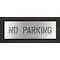 Rae Pavement Stencil, Message, No Parking, 4 in Character Height, Highway Gothic Font, Polyethylene STL-116-70432 - alternate 1