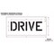 Rae Pavement Stencil, Message, Drive, 6 in Character Height, Highway Gothic Font, Polyethylene, Clear STL-116-70607 - alternate 2