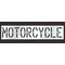 Rae Pavement Stencil, Message, Motorcycle, 18 in Character Height, Highway Gothic Font, Polyethylene STL-116-71816 - alternate 1