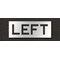 Rae Pavement Stencil, Message, Left, 10 in Character Height, Highway Gothic Font, Polyethylene, Clear STL-116-71020 - alternate 1