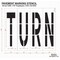 Rae Pavement Stencil, Message, Turn, 48 in Character Height, Highway Gothic Font, Polyethylene, Clear STL-116-74819 - alternate 2