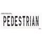 Rae Pavement Stencil, Message, Pedestrian, 48 in Character Height, Highway Gothic Font, Polyethylene STL-116-74825 - alternate 2