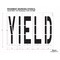 Rae Pavement Stencil, Message, Yield, 48 in Character Height, Highway Gothic Font, Polyethylene, Clear STL-116-74826 - alternate 2