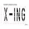 Rae Pavement Stencil, Message, X-ing, 48 in Character Height, Highway Gothic Font, Polyethylene, Clear STL-116-74827 - alternate 2