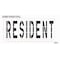 Rae Pavement Stencil, Message, Resident, 48 in Character Height, Highway Gothic Font, Polyethylene STL-116-74830 - alternate 2