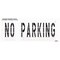 Rae Pavement Stencil, Message, No Parking, 48 in Character Height, Highway Gothic Font, Polyethylene STL-116-74832 - alternate 2