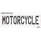 Rae Pavement Stencil, Message, Motorcycle, 24 in Character Height, Highway Gothic Font, Polyethylene STL-116-72416 - alternate 2
